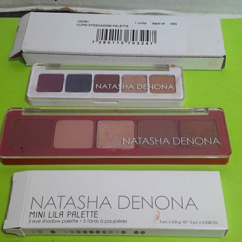 2 Natasha DeNona Pallettes...Excellent Condition.."LUNA" and "Cupid"...